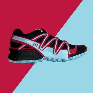 Salomon Speedcross 3CS Women: Conquer Trails with Elegance in Black/Lotus Pink